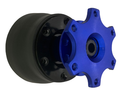 Blue quick release steering - blue,