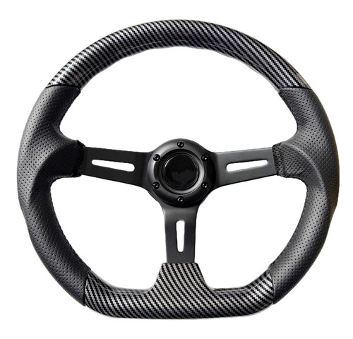 Black carbon fibre sports - black, d2