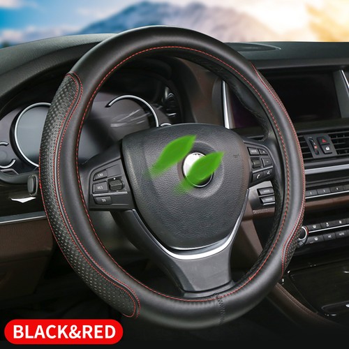 Car steering wheel cover black - steering,