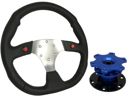 Chrome steering wheel - f1,
